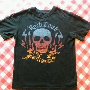 1989 Place T-shirt little boy. 7/8 Skull Rock Goth